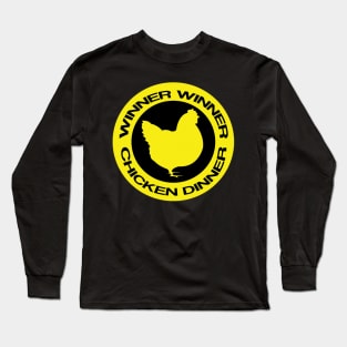 winner winner chicken dinner shirt Long Sleeve T-Shirt